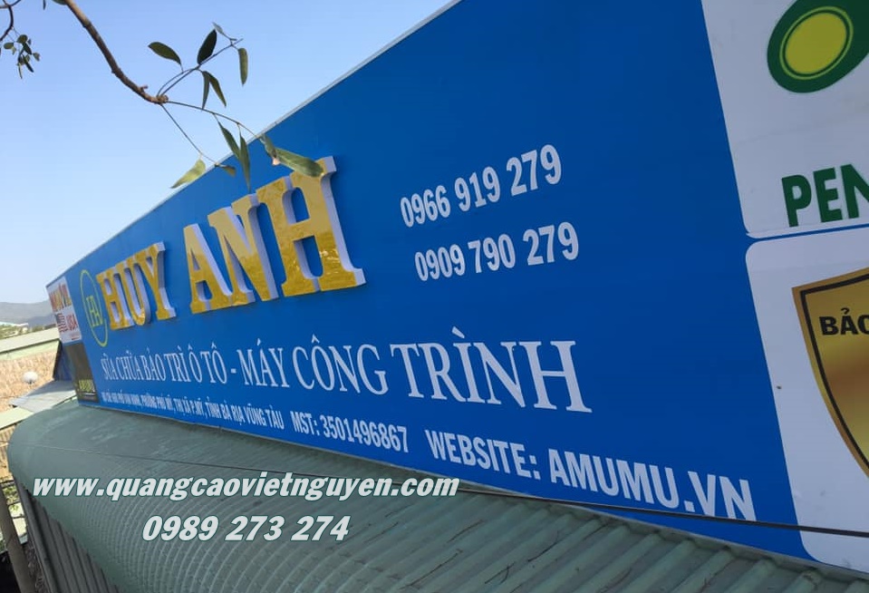 chữ nổi chân fomex