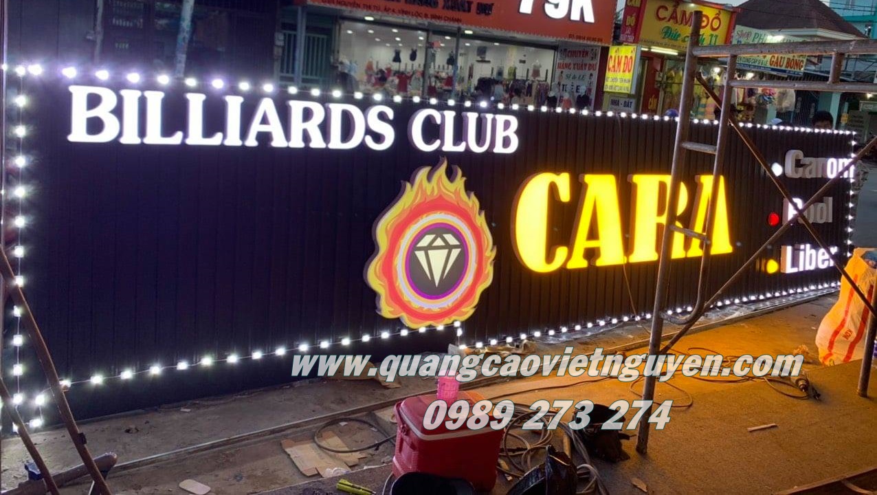 chữ nổi chân fomex