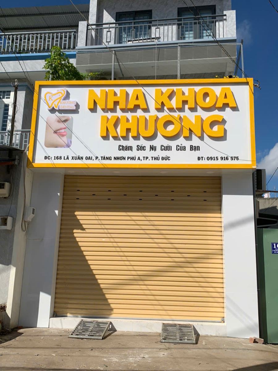 bảng hiệu nha khoa