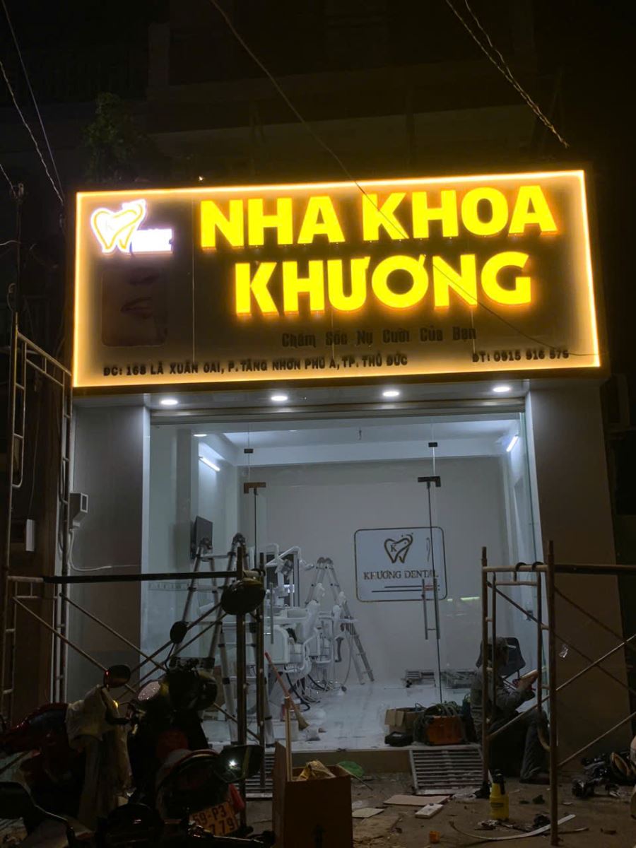 bảng hiệu nha khoa