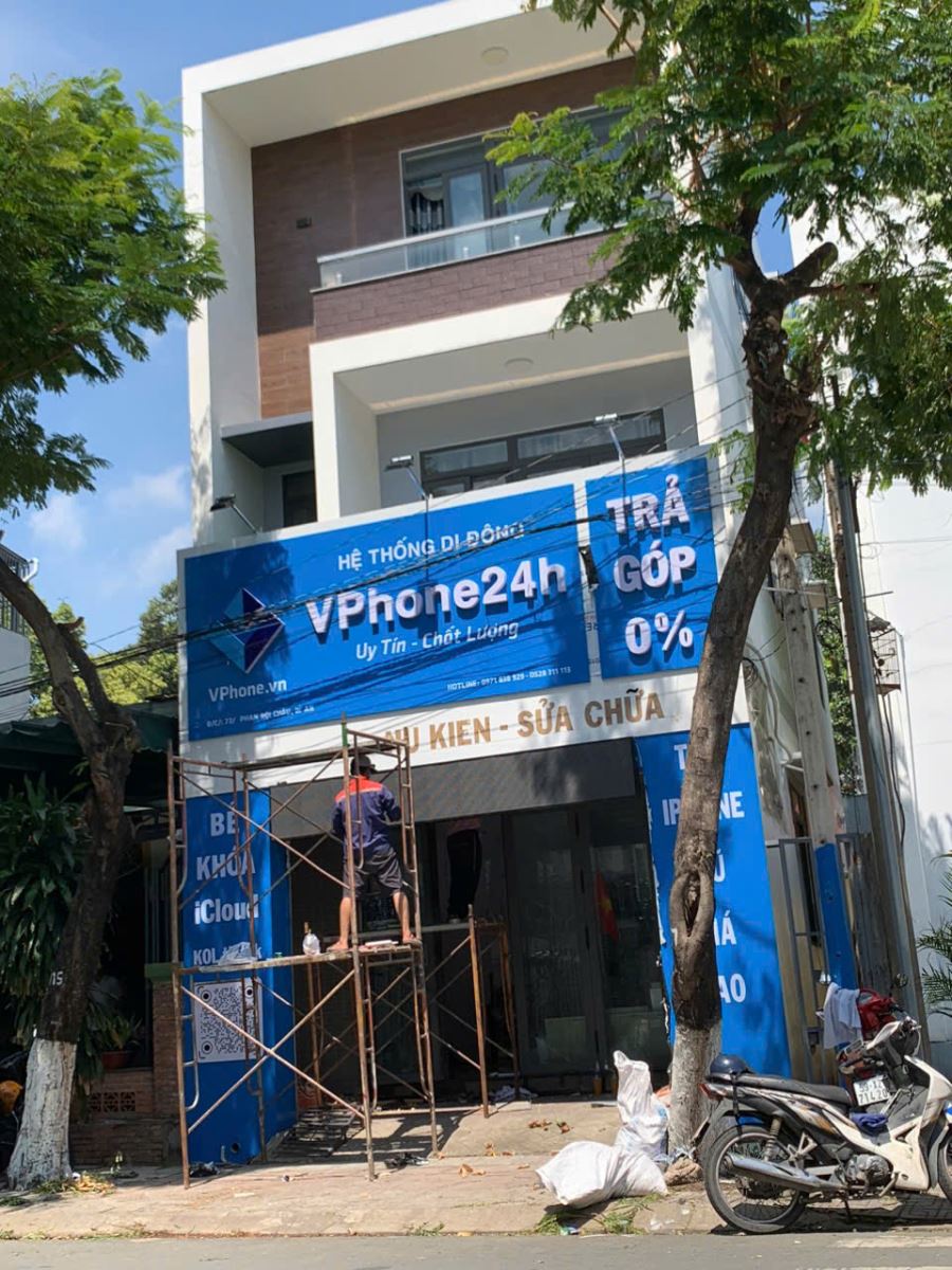 bảng hiệu cửa hàng điện thoại