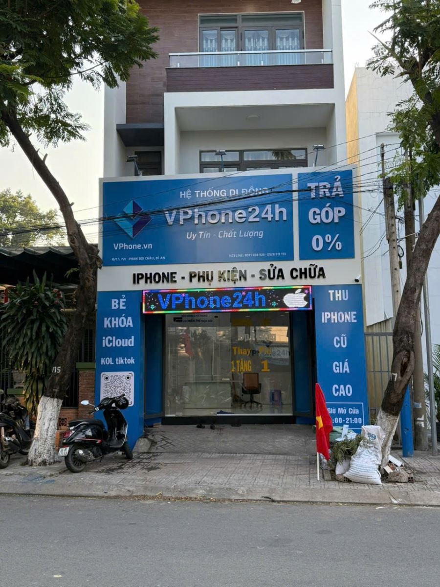 bảng hiệu cửa hàng điện thoại