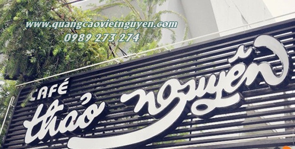 mẫu bảng hiệu quán cafe đẹp