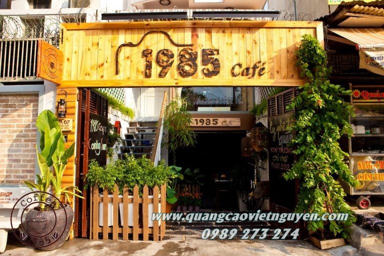 mẫu bảng hiệu quán cafe đẹp