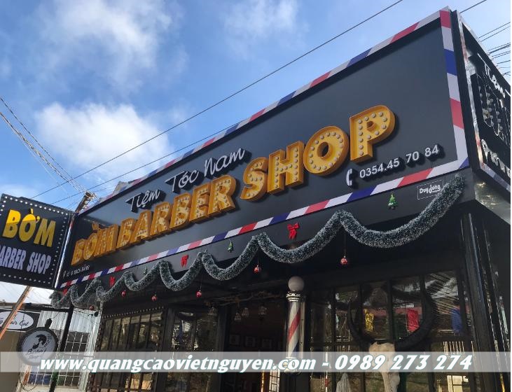 mẫu bảng hiệu tiệm tóc đep