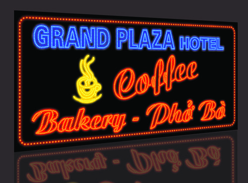 bảng hiệu đèn led - VNGroup