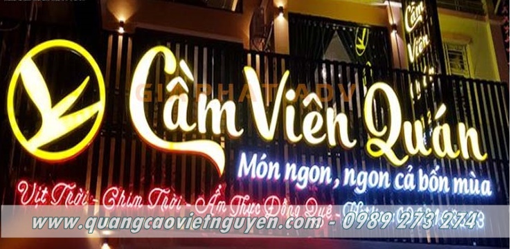 mẫu bảng hiệu quán nhậu đẹp