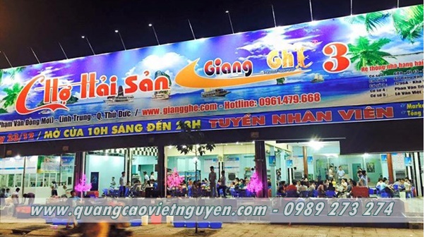 mẫu bảng hiệu quán nhậu đẹp