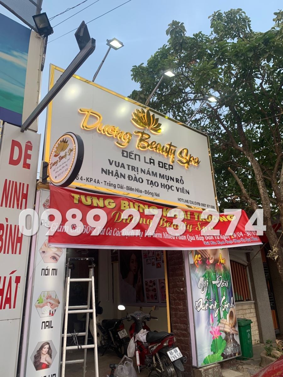 bảng hiệu spa đẹp