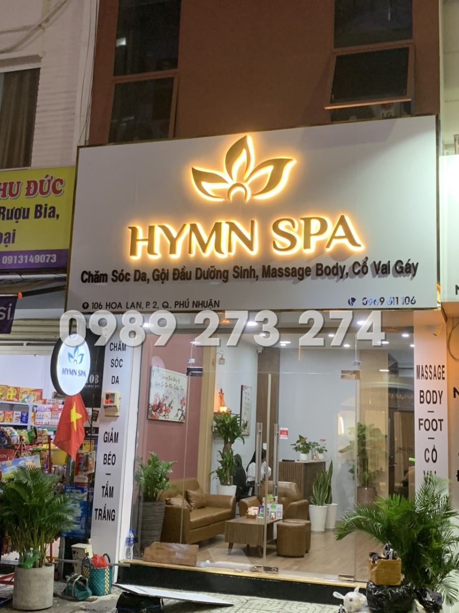 bảng hiệu spa