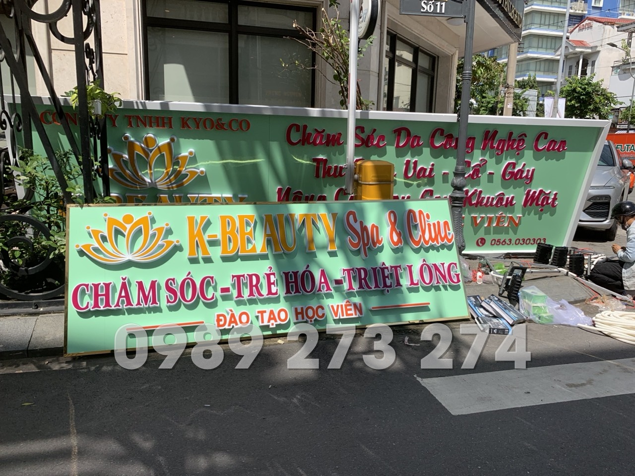 bảng hiệu spa đẹp