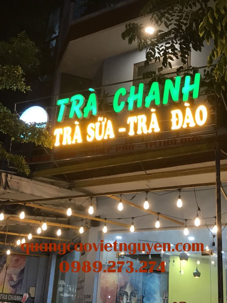 thi công bảng hiệu chữ nổi mica chuyên nghiệp giá rẻ