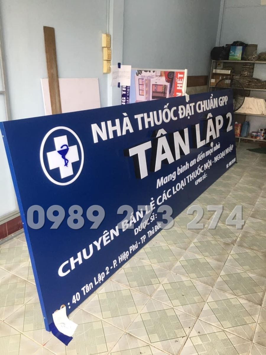 bảng hiệu chữ nổi