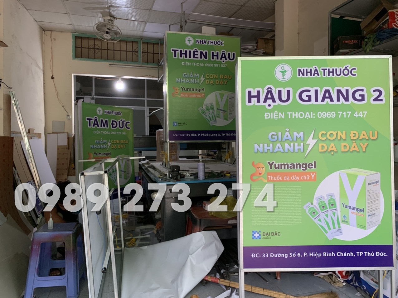 hộp đèn nhà thuốc